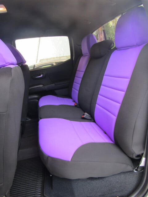 Toyota Tacoma Standard Color Seat Covers - Rear Seats